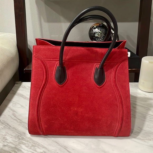 Celine in red suede - Picture 2 of 4
